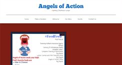 Desktop Screenshot of angelsofaction.org